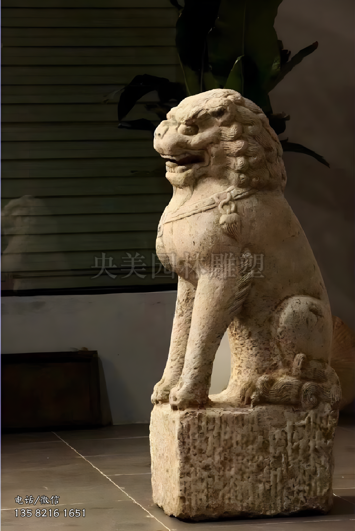 石刻仿古石雕獅子