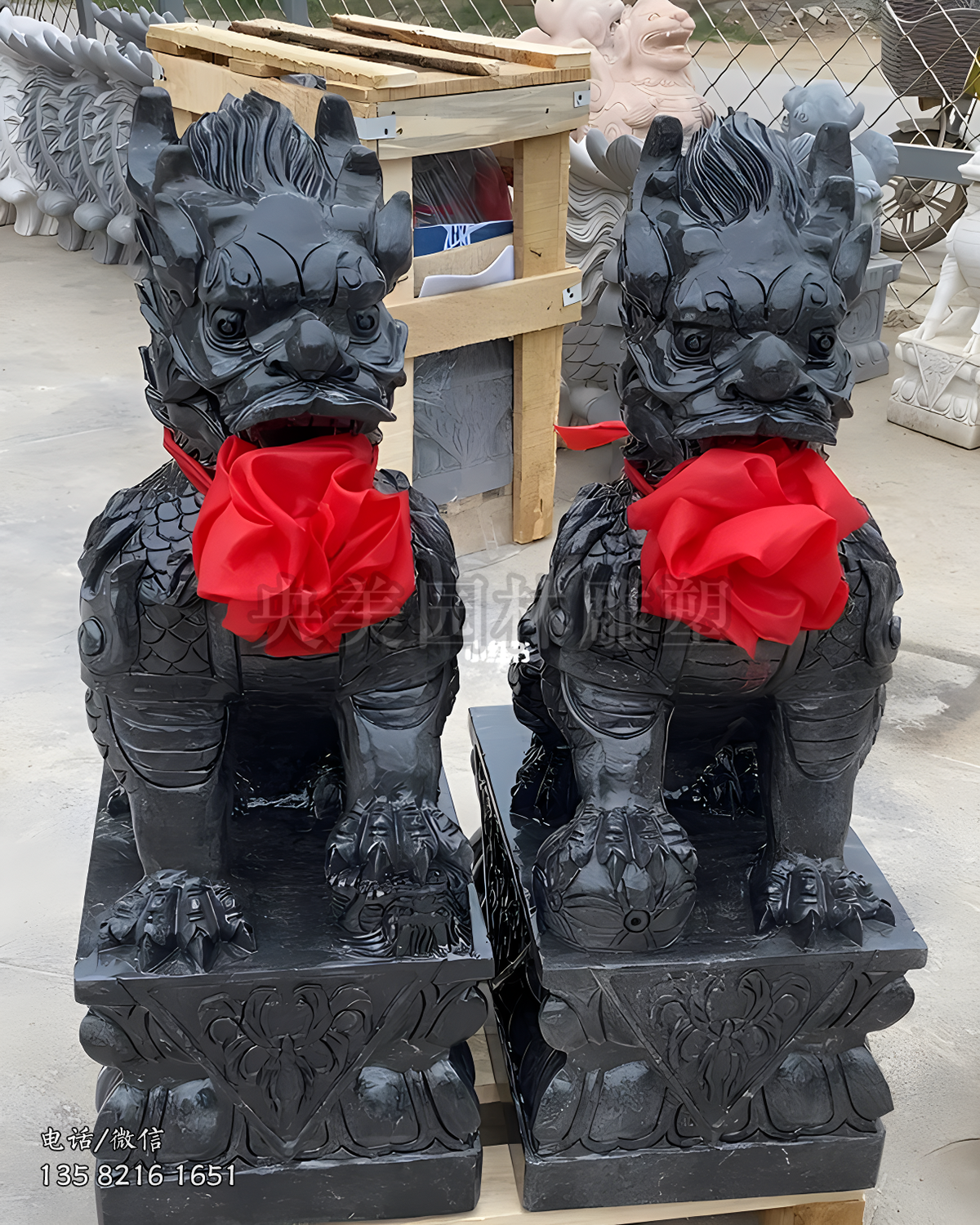 青石雕刻石雕麒麟