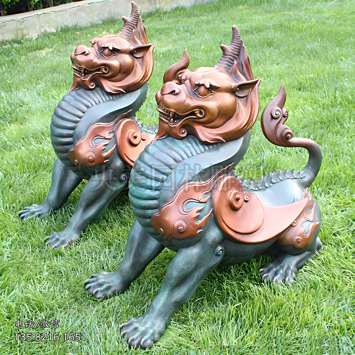 獬豸圣獸銅雕擺件