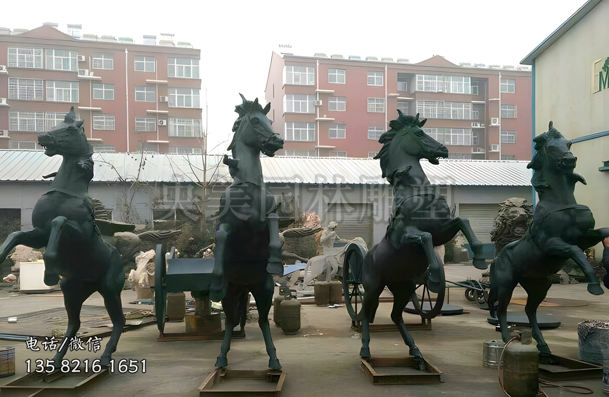 青銅馬雕塑