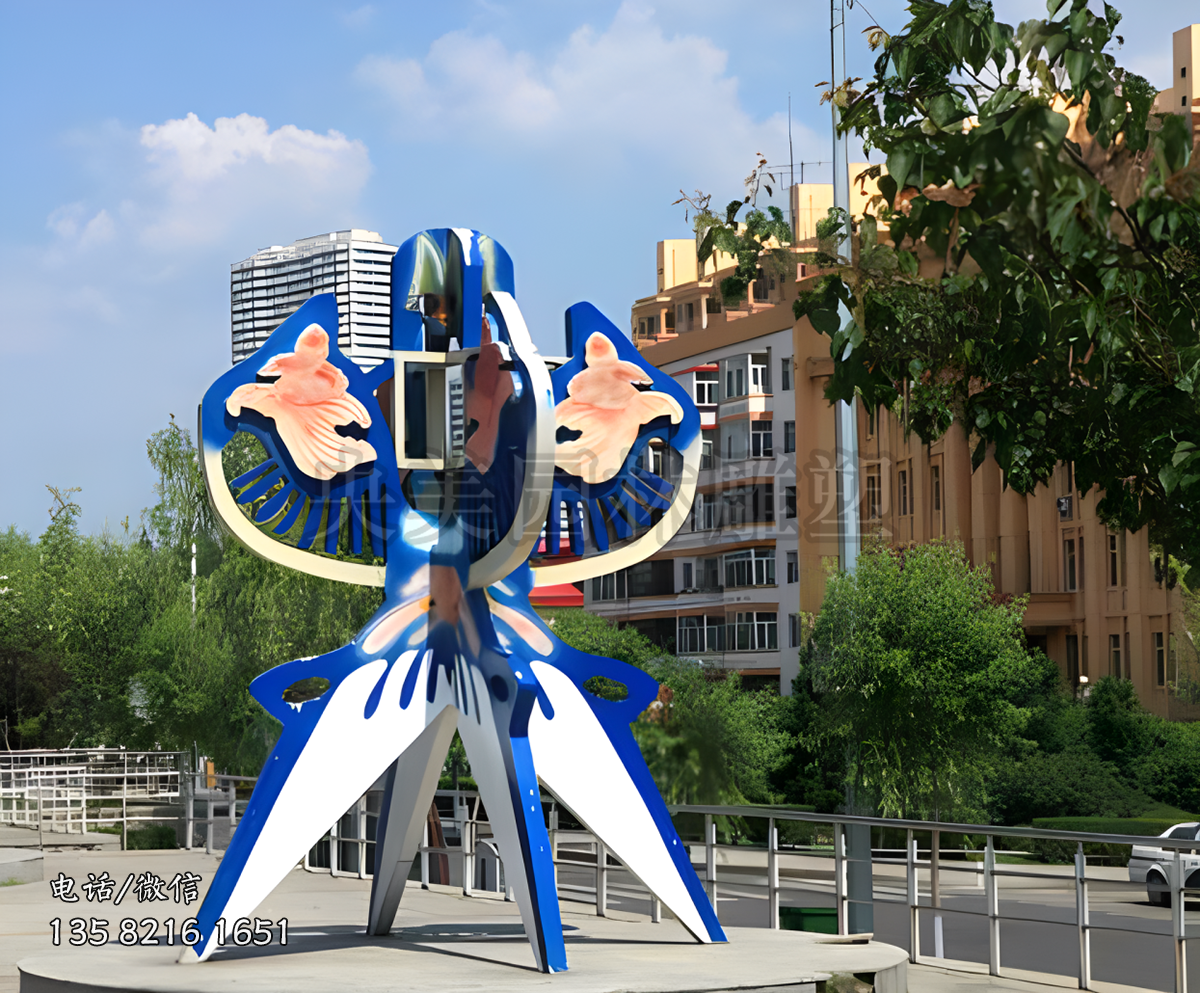 立體風(fēng)箏景觀雕塑
