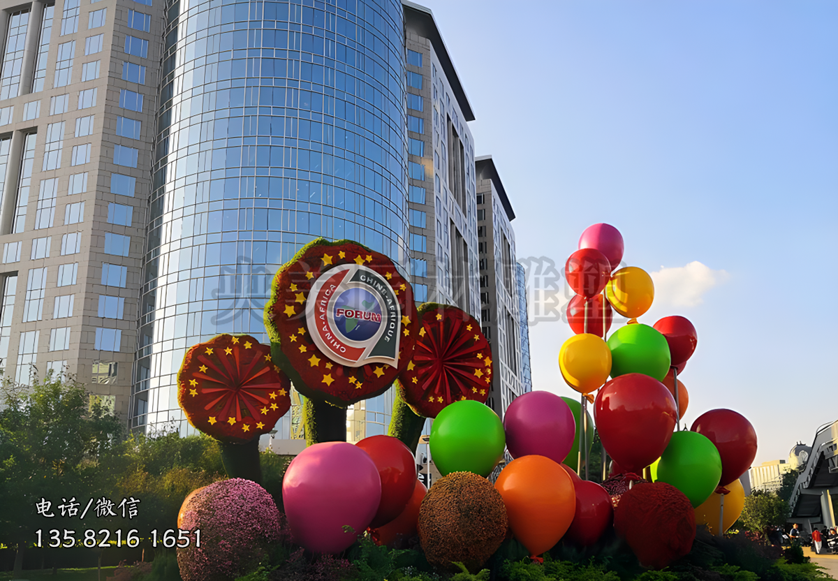 購物廣場裝飾氣球景觀雕塑